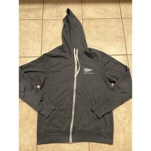 GORUCK Hoodie Mens Medium Grey Full Zip Sweater Sweatshirt Huckberry Outdoor